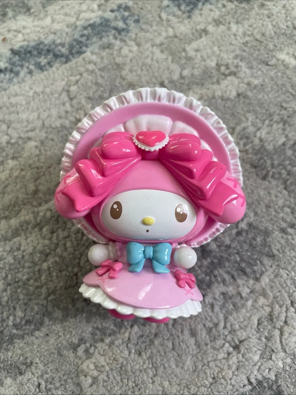 Sanrio My Melody Pink and Blue Bow Figure